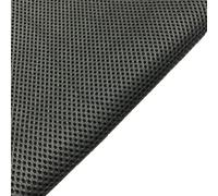 Tissu Acoustique,Haut-Parleur Grill Tissu Accessoires de Grille Haut-Parleur, Maille, Tissu Transparent, en élastique, Accessoires klaxon(F)