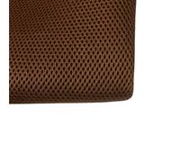 Tissu Acoustique,Haut-Parleur Grill Tissu Accessoires de Grille Haut-Parleur, Maille, Tissu Transparent, en élastique, Accessoires klaxon(Brown)
