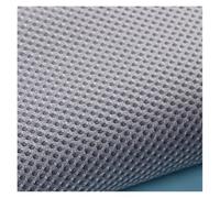 Tissu Acoustique,Tissu Respirant pour Enceintes Tissu en Maille au mètre for Haut-Parleur, klaxon, Tissu d'ingénierie de cinéma, Anti-poussière, Respirant, uni, Noir, Marron, Gris(Light Grey)