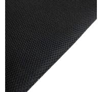 Tissu Acoustique,Toile pour Enceinte Accessoires de Grille Haut-Parleur, Maille, Tissu Transparent, en élastique, Accessoires klaxon(Black)