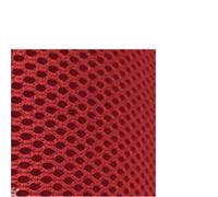 Tissu Acoustique,Toile pour Enceinte Accessoires de Grille Haut-Parleur Tissu Transparent au Son en Maille insonorisant Anti-poussière(Big Red)