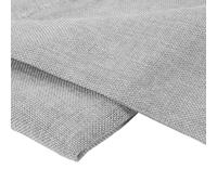 Tissu Acoustique,Toile pour Enceinte Haut-Parleur Anti-poussière, Tissu filtrant, Maille, en Lin à Travers Le Son, Chanvre, Masque de Haut-Parleur Guitare(Double Light Gray)