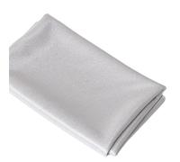Tissu Acoustique,Toile pour Enceinte Haut-Parleur Maille Couverture Tissu Haut-Parleur Home cinéma Meubles Cadre Anti-poussière Surface élastique(Silver-1.6 * 0.5M)