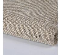 Tissu Acoustique,Toile pour Enceinte Tissu de grille de haut-parleur en lin, tissu de protection en maille anti-poussière, tissu stéréo de remplacement for armoire multimédia, boîtes KTV(Light Beige)