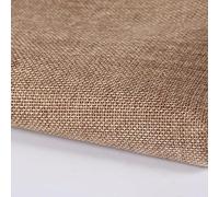 Tissu Acoustique,Toile pour Enceinte Tissu de grille de haut-parleur en lin, tissu de protection en maille anti-poussière, tissu stéréo de remplacement for armoire multimédia, boîtes KTV(Dark Beige)