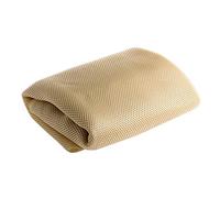 Tissu Acoustique,Toile pour Enceinte Tissu de grille de haut-parleur en maille, tissu de Grille stéréo, tissu Audio anti-poussière(Beige)