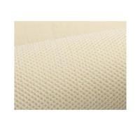 Tissu Acoustique,Toile pour Enceinte Tissus en maille for haut-parleurs, for boîte de son stéréo, épais et respirant, largeur 155cm, 185g/M2, épaisseur 2mm(Cream,100CMX150CM_180 GSM)