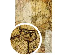 Tissu Adhésif A4 Mappemonde