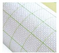 Tissu Aida 25x25cm, 14ct, toile de couleur, point de croix, petite grille, broderie de couture de couleur blanche(Green,14CT_150-100)