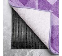 Tissu Antiderapant 110 x 210 cm Anti Dérapant Tapis Antidérapant Universal pour Sols Stratifiés et Durs, Noir