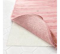 Tissu Antiderapant 110 x 220 cm Anti Glisse Tapis Antidérapant PVC Découpable pour Sols en Stratifié, Bois et Carrelage, Maison, Bureau, Voiture et Tiroirs, Blanc cassé