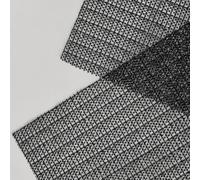 Tissu Antiderapant 75 x 135 cm sans Trace Antidérapant Anti Glissement pour Tapis Découpable pour Tapis Feuilles Canapés Nappes Tiroir, Noir