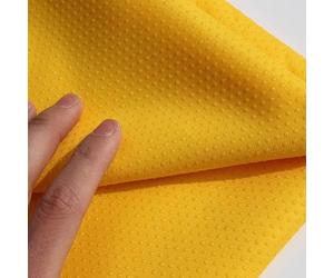 Tissu antidérapant avec gel de silice, 150 cm de large, tapis antidérapant pour couture, tapis, matelas, pantoufles, coussin (150 x 50 cm, doré)