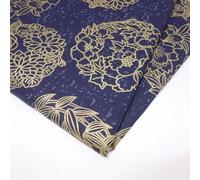Tissu artisanal en coton, Tissu en coton brodé japonais for kimono, loisirs créatifs for enfants (50-300) cm x 145 cm(1,250CMX145CM)