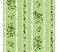 Tissu au mètre coton clos des oliviers Vert largeur 1m60