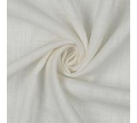 Tissu au mètre - Uni - 40 couleurs - 100 % lin naturel - Certifié Oeko-Tex - Largeur : 140 cm (005 I écru)