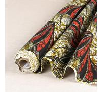 Tissu au mètre Wax Africain Imprimé Double Face 100% Polyester - Mix 87