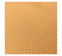 Tissu au point de croix 18 CT/14 CT/11 ct/16 ct Aida point de croix toile tissu tissu toile couleur café clair abattage à l'ancienne 25-25 cm (couleur : jaune orangé, taille : 14CT_75-75)