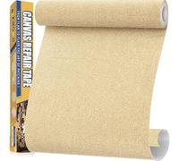 Tissu Autocollant Reparation, 40 x 160 cm Imperméable Pièce Autocollante Tissu, Extérieur Tissus Réparation Autocollant pour Canapés, Bateau, Tentes, Chaises, Longues, Bâche, Auvents Crème