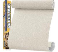 Tissu Autocollant Reparation, 40 x 160 cm Imperméable Pièce Autocollante Tissu, Extérieur Tissus Réparation Autocollant pour Canapés, Bateau, Tentes, Chaises, Longues, Bâche, Auvents Blanc Ivoire