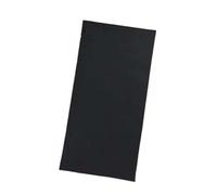 Tissu autocollant reparation Nylon auto-adhésif imperméable lavable for les trous de doudoune vêtements déchirant 4X8 pouces pour Bricolage(Black)