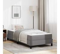 Tissu Bois ingénierie Confort Multi Zone Moderne élégant Gris 80 x 200 cm