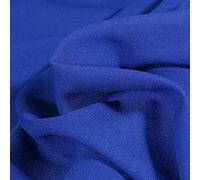 Tissu Burlington Grande largeur uni Bleu roi - Par 50 cm