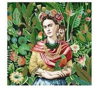 Tissu carré jacquard 48cm x 48cm Carmen(...) - 95 Vert 95 Vert G