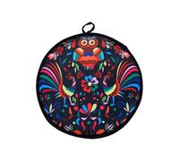 Tissu chauffant pour tortilla | Sac thermique pour tortilla au micro-ondes 30,5 cm - Pochette chauffe-nourriture Naan Taco | pour farine de maïs, pizza, rouleau de pizza, fête à la maison, fêtes de