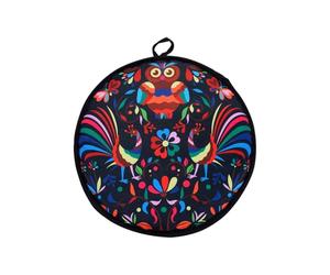 Tissu chauffant pour tortilla | Sac thermique pour tortilla au micro-ondes 30,5 cm - Pochette chauffe-nourriture Naan Taco | pour farine de maïs, pizza, rouleau de pizza, fête à la maison, fêtes de