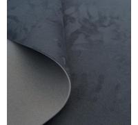 Tissu ciel de toit voiture velours foamisé extensible type Alcantara/Suédine - Gris Foncé - 3 m x 145 cm - Épaisseur 3,5 mm