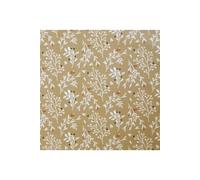 Tissu coton Bio feuillage blanc vendu par 50 cm(...) - Or