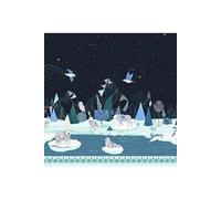 Tissu coton Dashwood nuit de Noël vendu au mètre(...) - arcticink