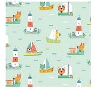 Tissu coton Dashwood Summer Fun marins vendu au mètre(...) - 006 Vert 006 Vert G