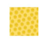 Tissu coton Dashwood Summer Fun soleil vendu au mètre(...) - fun jaune