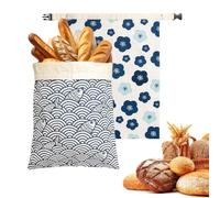 Tissu Coton Enduit d'Abeille pour Stockage Alimentaire Sûr, Portable Et De