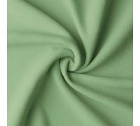 Tissu Coton enduit uni Vert amande - Par 50 cm