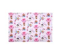 Tissu coton enfant cretonne montgolfière fille vendu au mètre(...) - ninon rose
