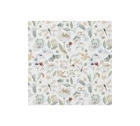Tissu coton impression numérique champètre vendu par 50 cm(...) - 0001 Blanc