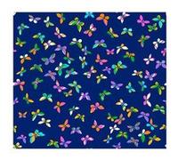 Tissu coton papillons vendu au mètre(...) - 007 Bleu marine 007 Bleu marine G