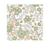 Tissu coton popeline fleuri vendu au mètre(...) - liber7009