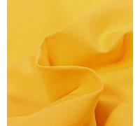 Tissu Coton uni Jaune Curcuma - par 50 cm