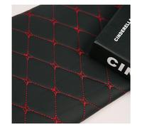 Tissu Cuir Tissu En Simili Cuir Souple, Cuir Artificiel Housse de Siège Automobile Chaise - Facile à Nettoyer pour Ameublement, Canapé, Chaises, Sacs - Vendu au Mètre, 1.4x1m(Black,1.4X3m)