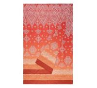 Tissu d'ameublement bassetti granfoulard 270x270 kerala o1 orange et rouge oriental