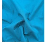 Tissu d'ameublement coton uni 150 g/m² JEKYLL laize 150 cm bleu Hawaï