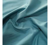 Tissu d'ameublement uni coton laize 280 cm DIABOLO bleu Agate