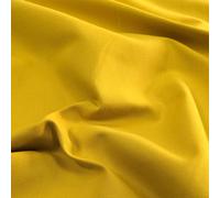 Tissu d'ameublement uni coton laize 280 cm DIABOLO jaune Safran