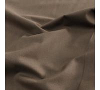 Tissu d'ameublement uni coton laize 280 cm DIABOLO marron New Taupe