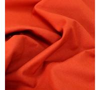Tissu d'ameublement uni coton laize 280 cm DIABOLO orange Terracotta