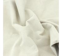 Tissu d'ameublement velours côtelé laize 140 cm STARSKY Ecru